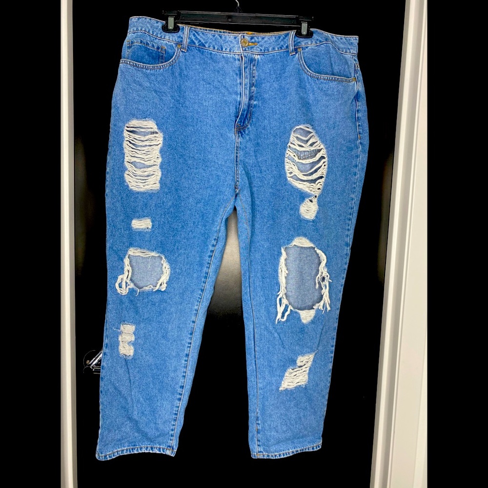 Forever 21 Distressed Jeans